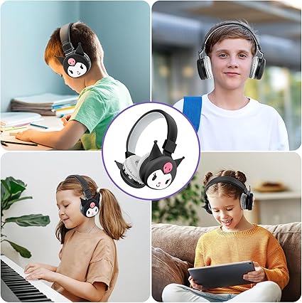 New Wireless Bluetooth Foldable Cartoon Headphones